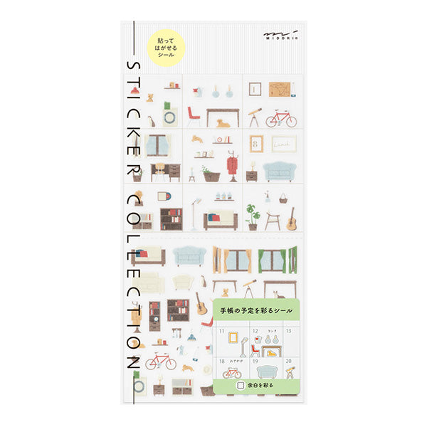 Midori - Pegatinas - Sticker Collection 2743 - Margin Interior