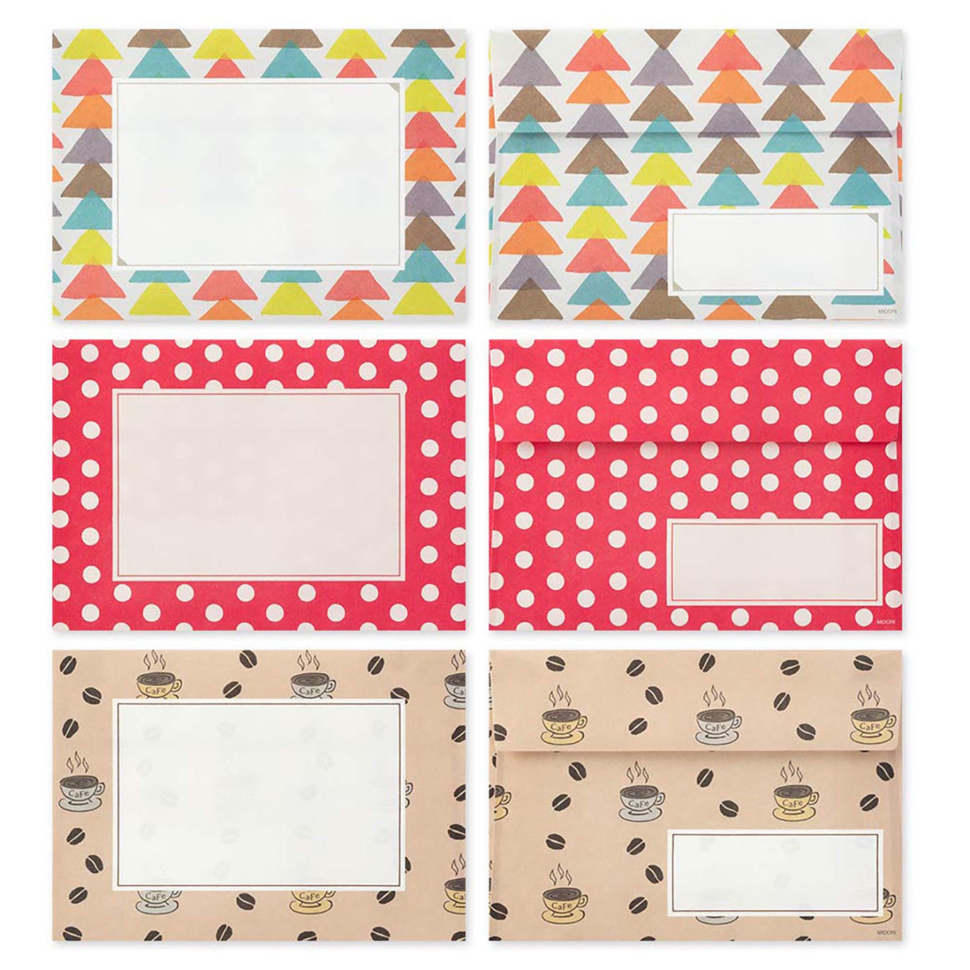 Midori - Set cartas y sobres - LETTER SET 763
