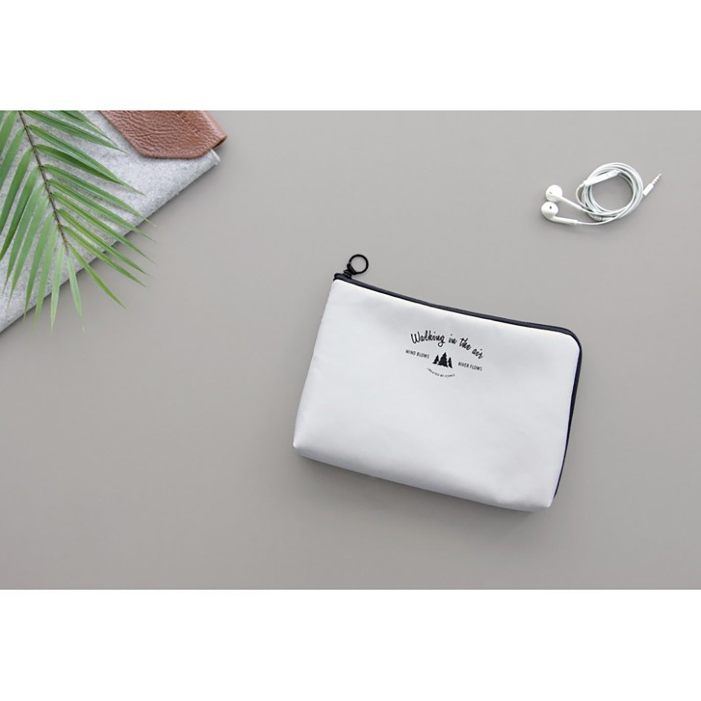 ICONIC - Estuche Portacables L - Gris