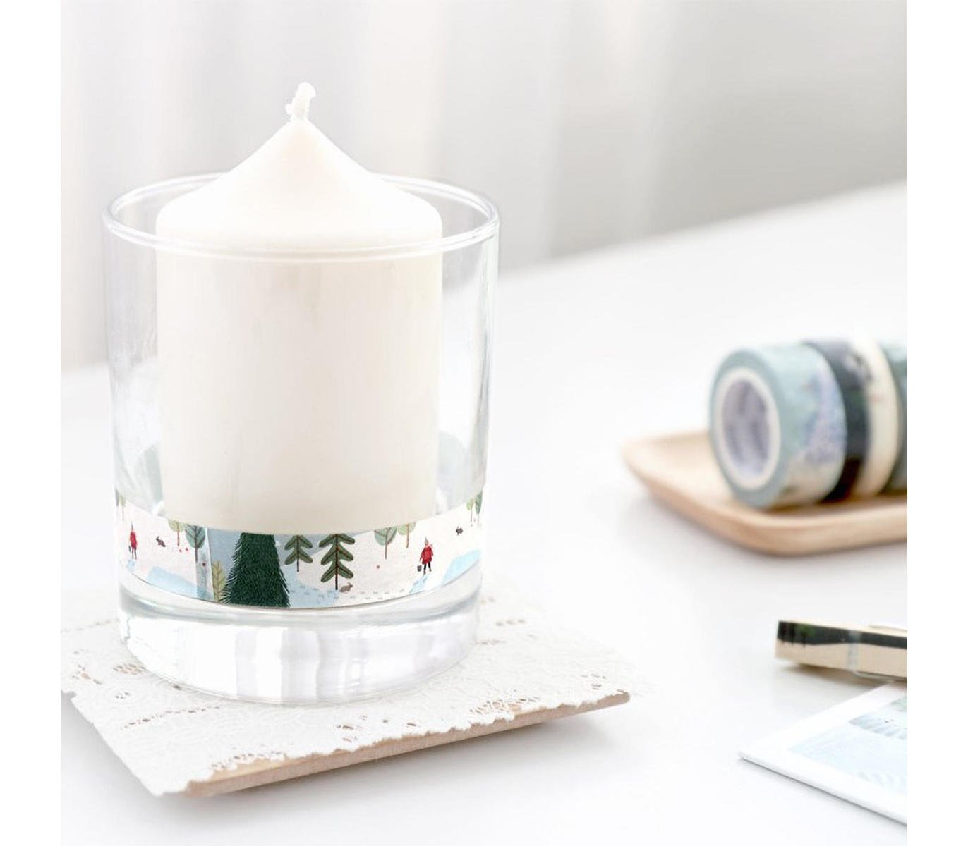 ICONIC - Washi tape - Masking tape 037 Winter Forest