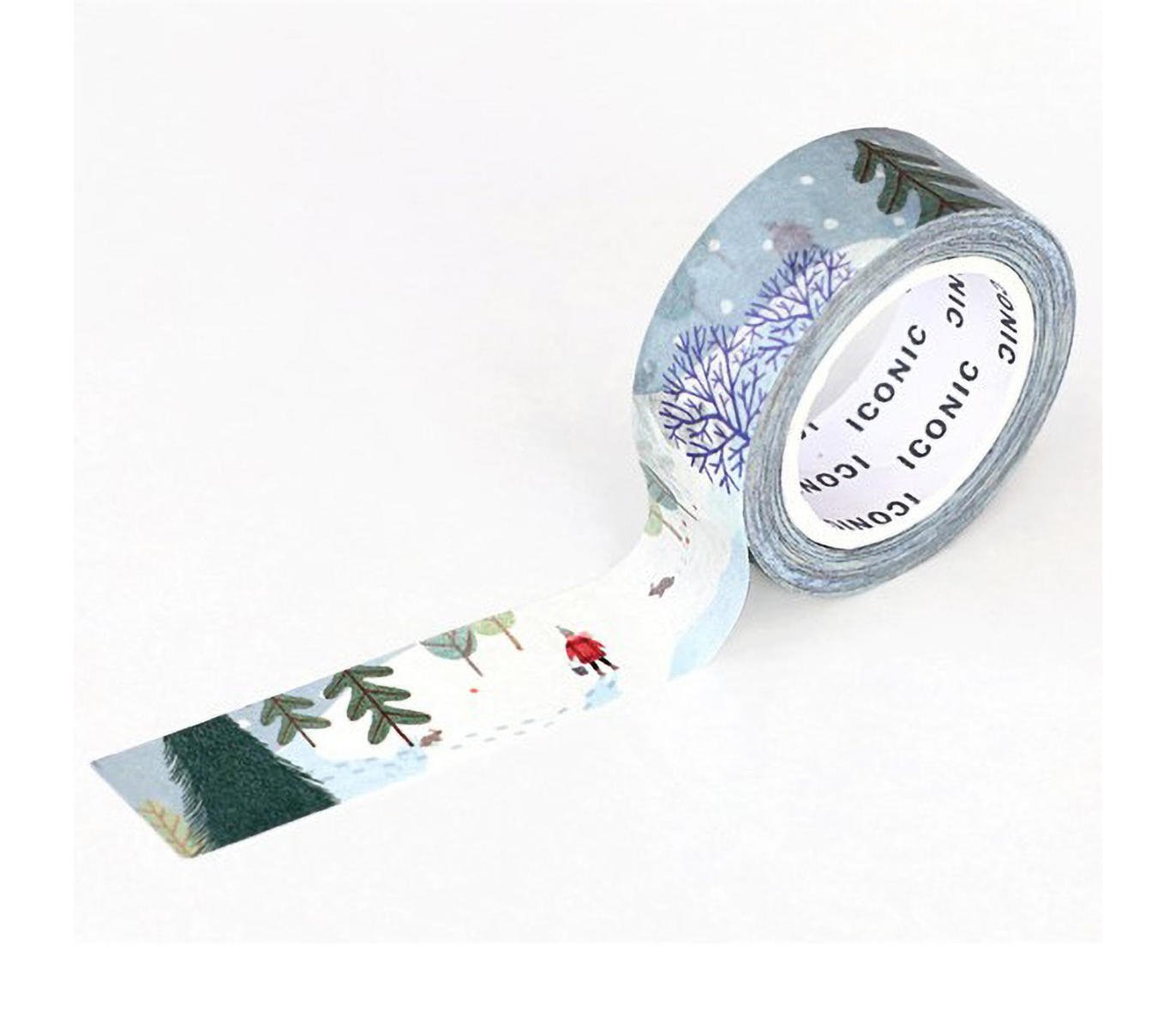 ICONIC - Washi tape - Masking tape 037 Winter Forest