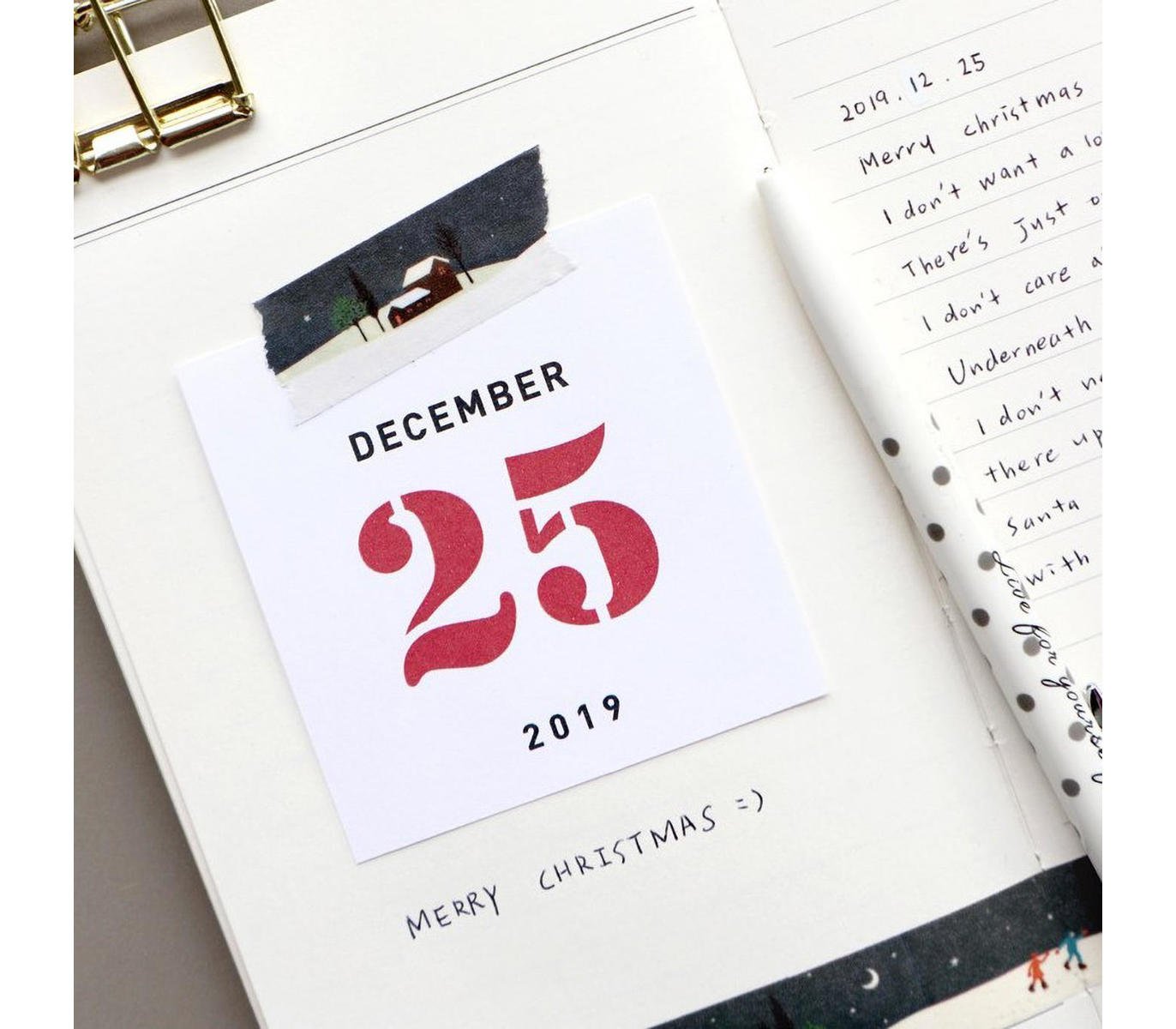 ICONIC - Washi tape - Masking tape 039 Snowman