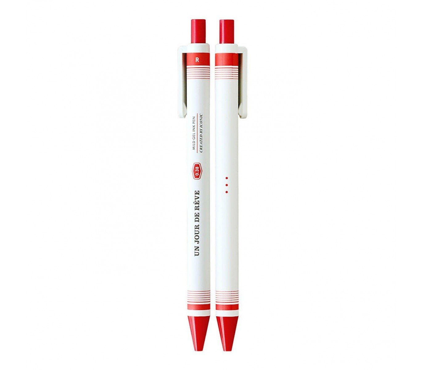 ICONIC - Boli Gel 0.38mm - Red