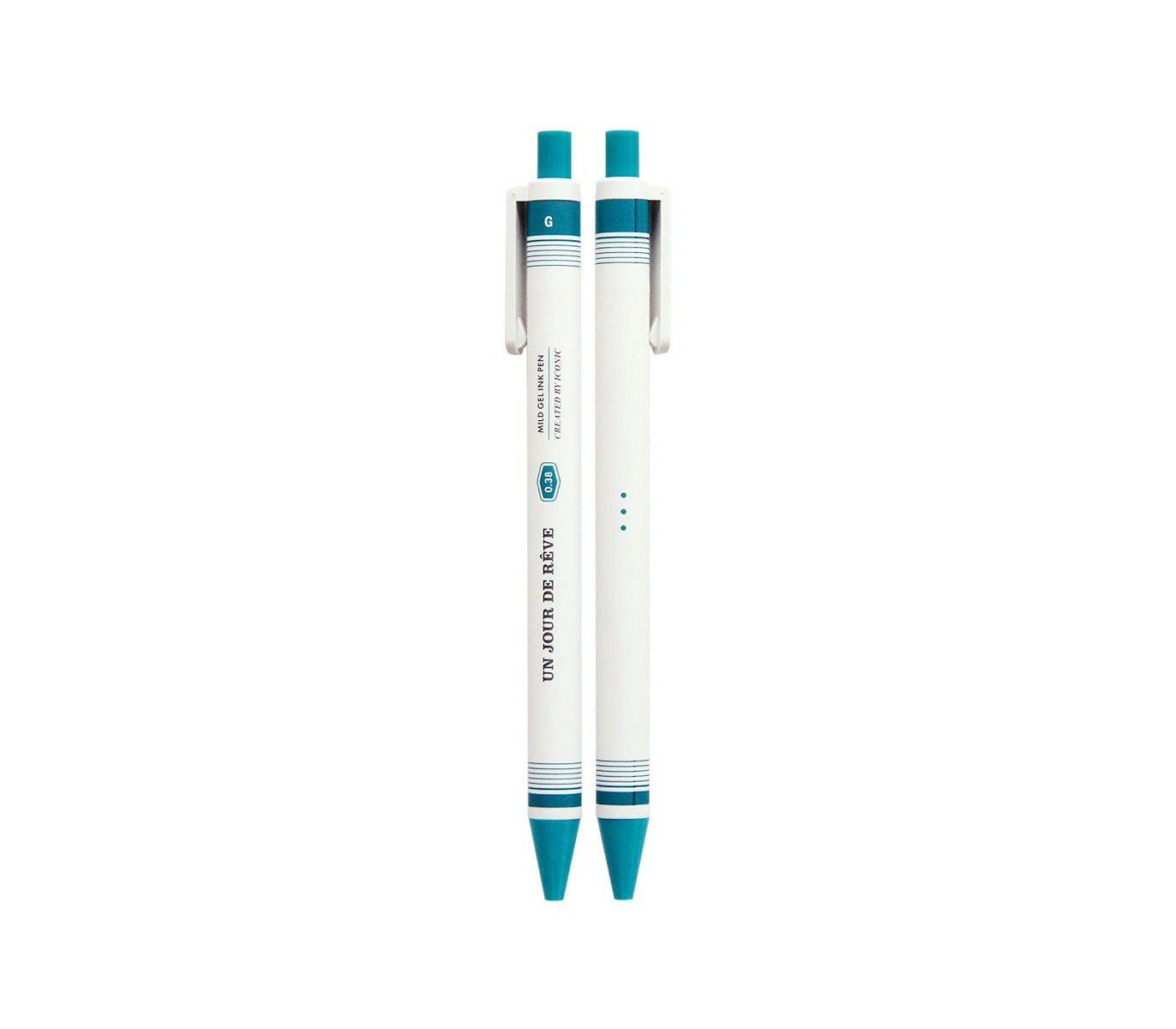 ICONIC - Boli Gel 0.38mm - Blue Green
