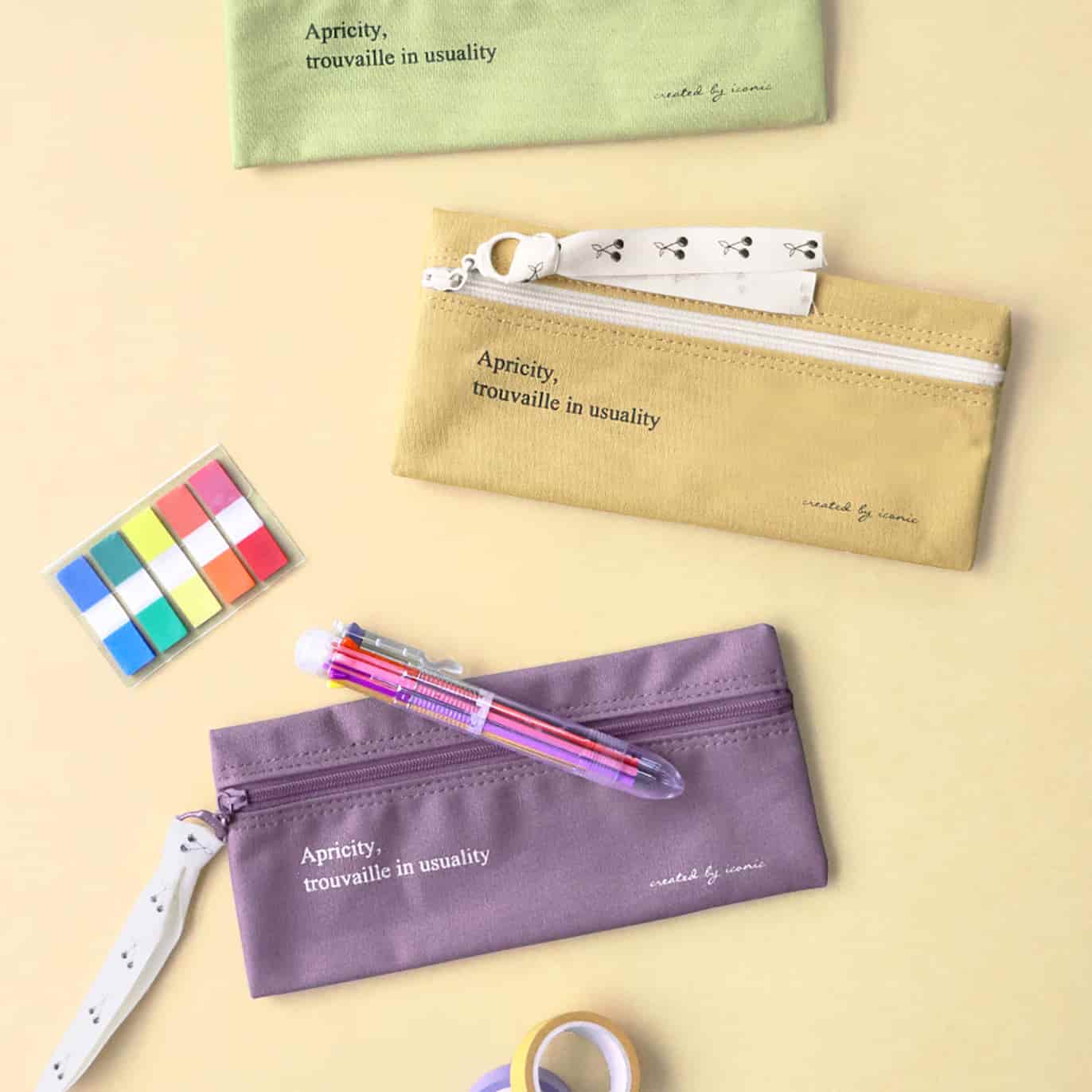 ICONIC - Estuche Cottony - Marfil
