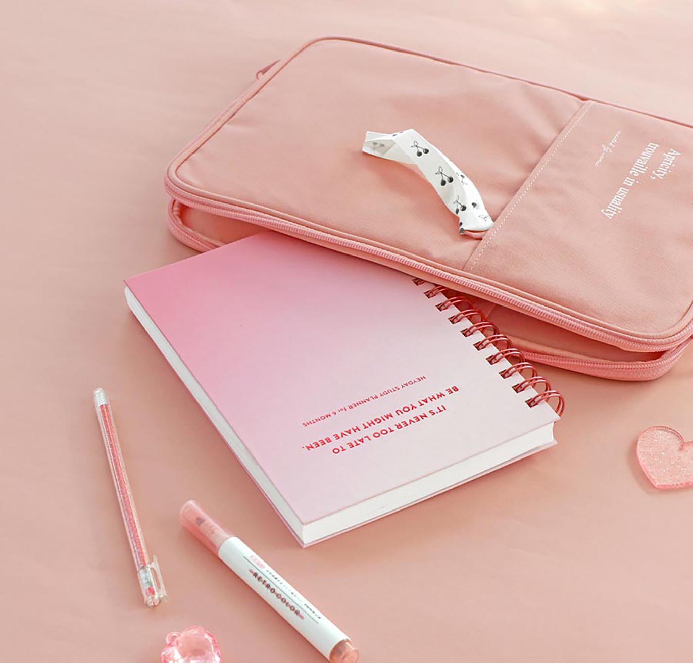 ICONIC - Planificador Estudios - Hey Day Pink