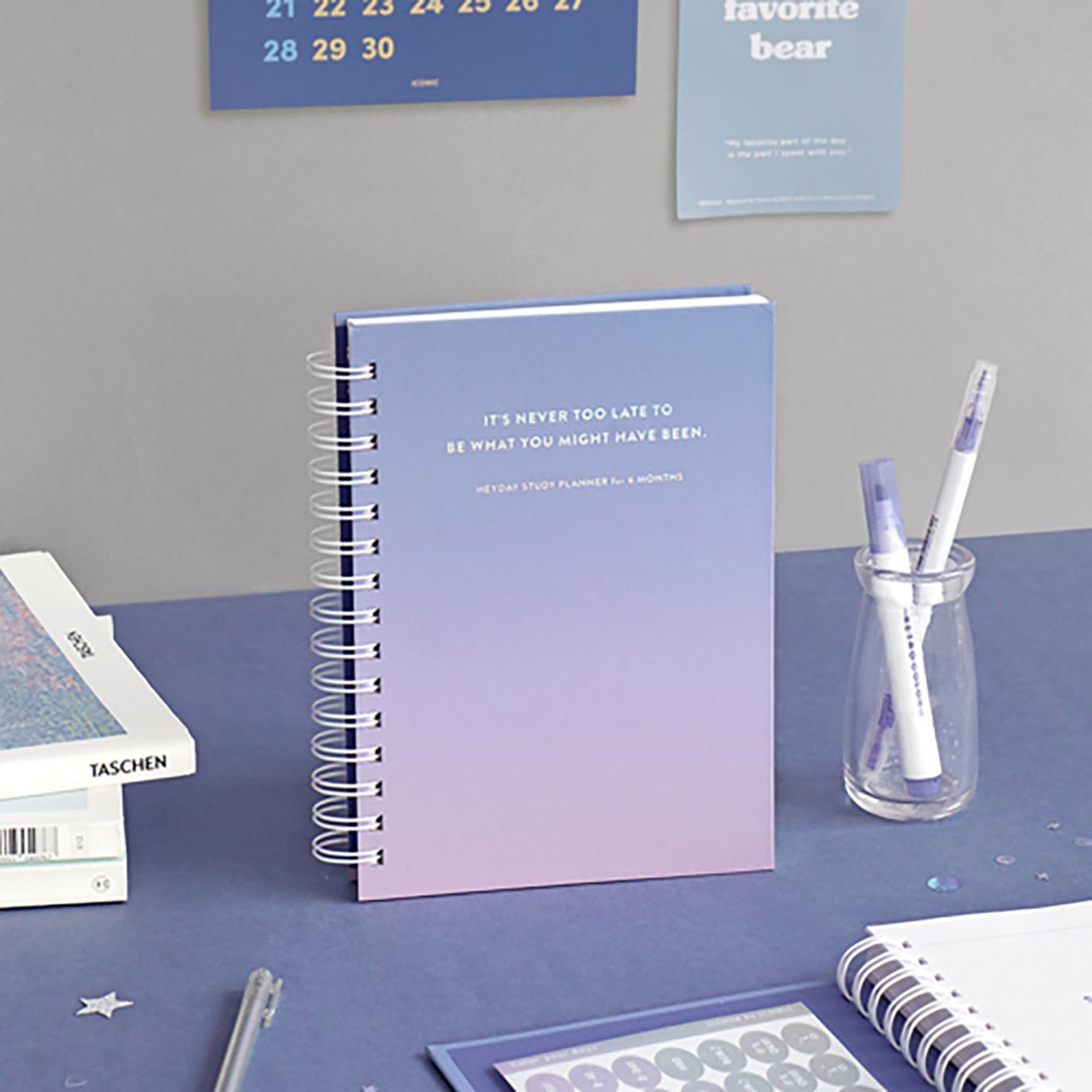 ICONIC - Planificador Estudios - Hey Day Lavender