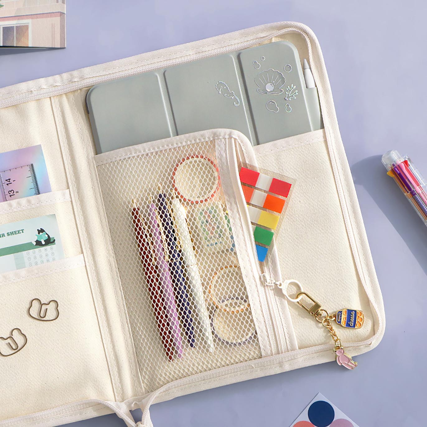 ICONIC - Funda A5 (11 pulgadas) - Lavender - Cottony