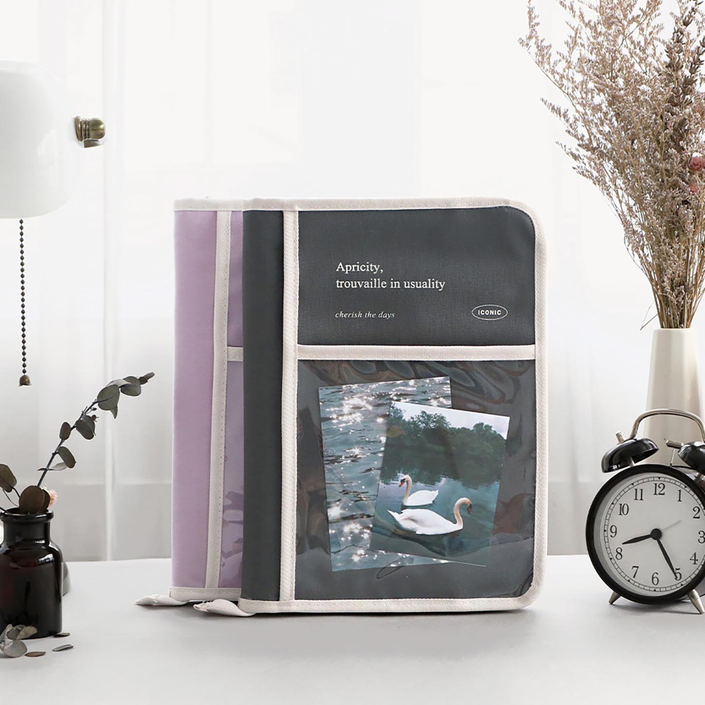 ICONIC - Funda A5 (11 pulgadas) - Charcoal - Cottony