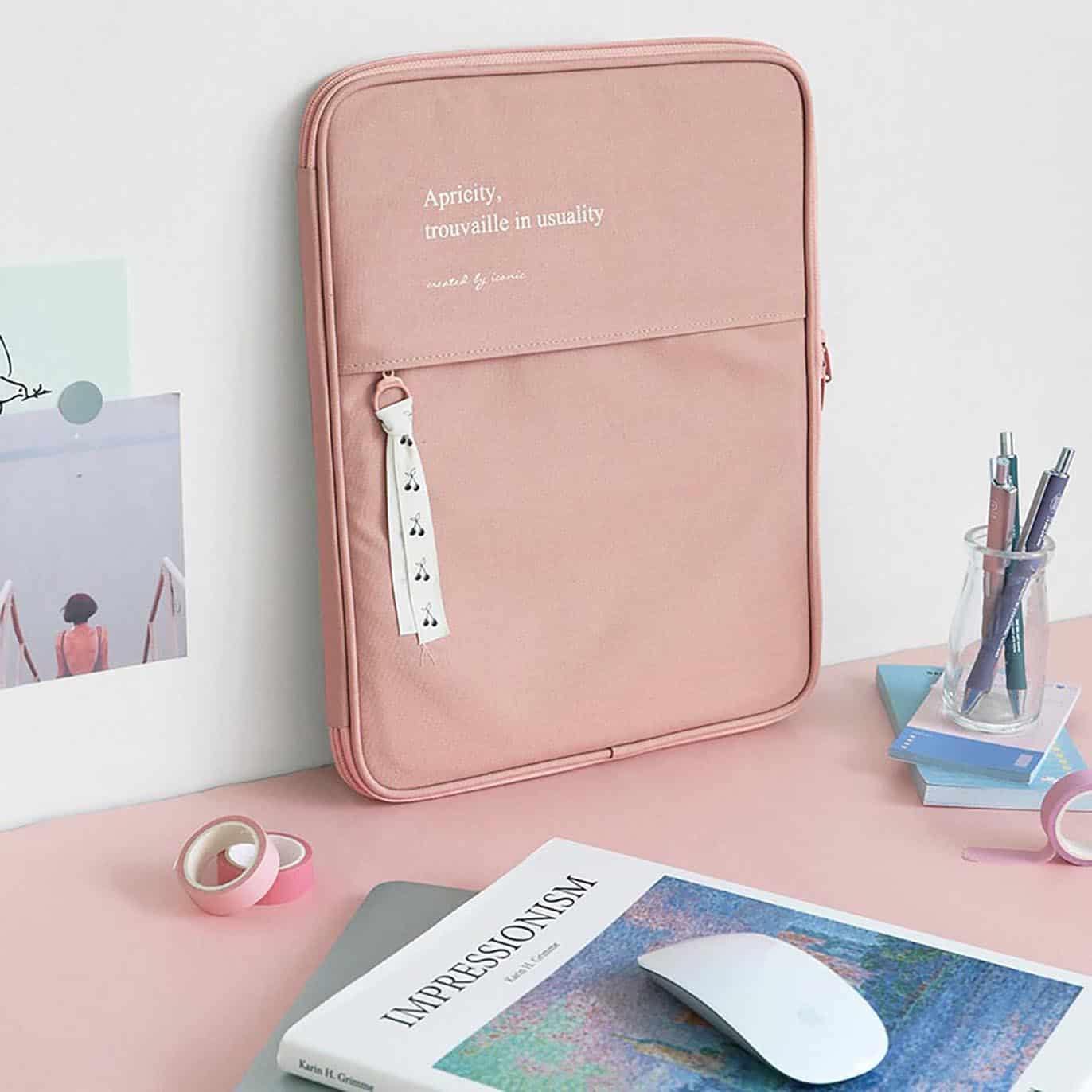 ICONIC - Funda para portátil (13 pulgadas) - Pink - Cottony