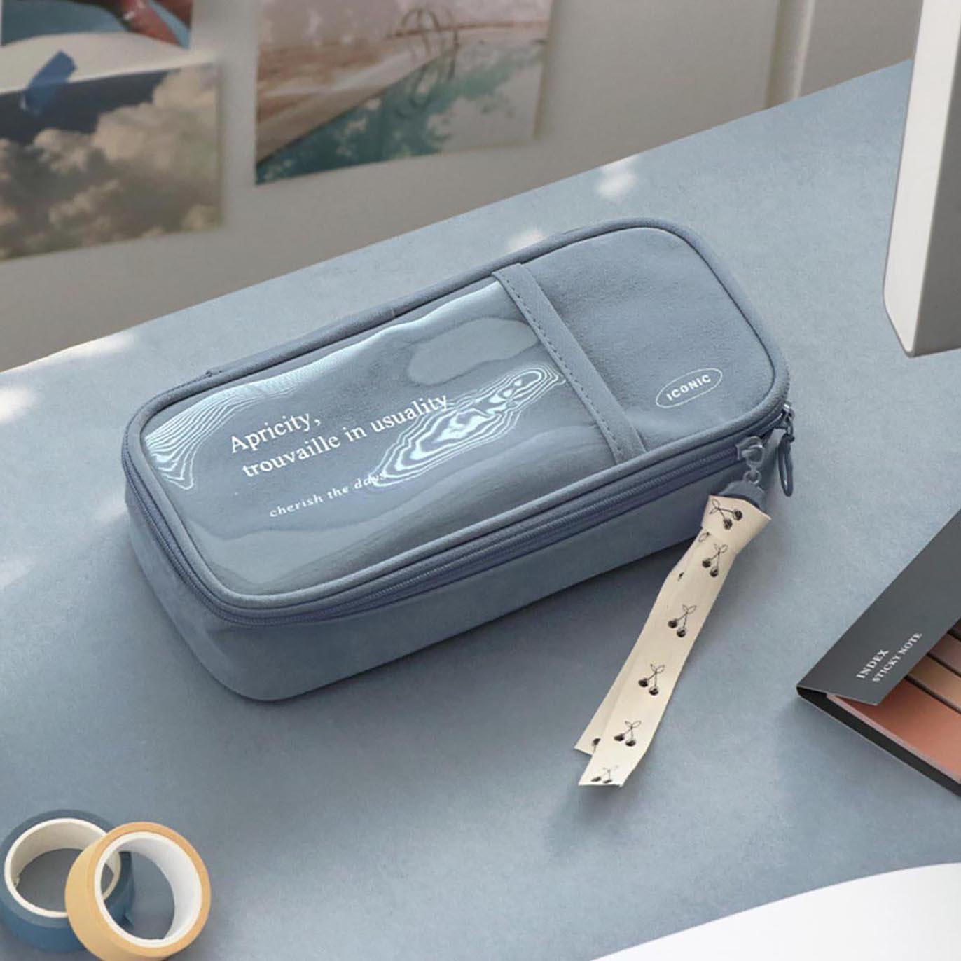 ICONIC - Estuche Cottony Grand - Blue