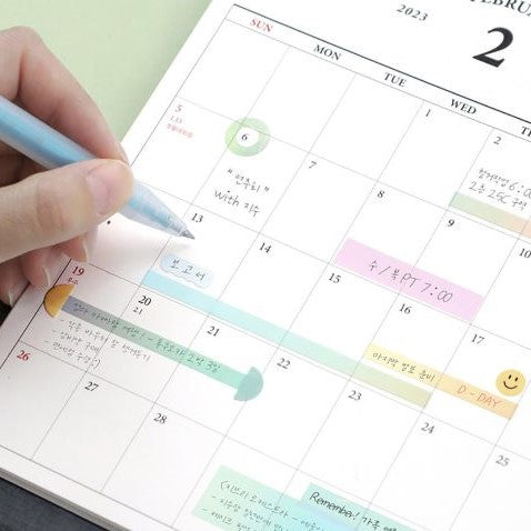 ICONIC - Notas adhesivas - Long Highlighter Ocean