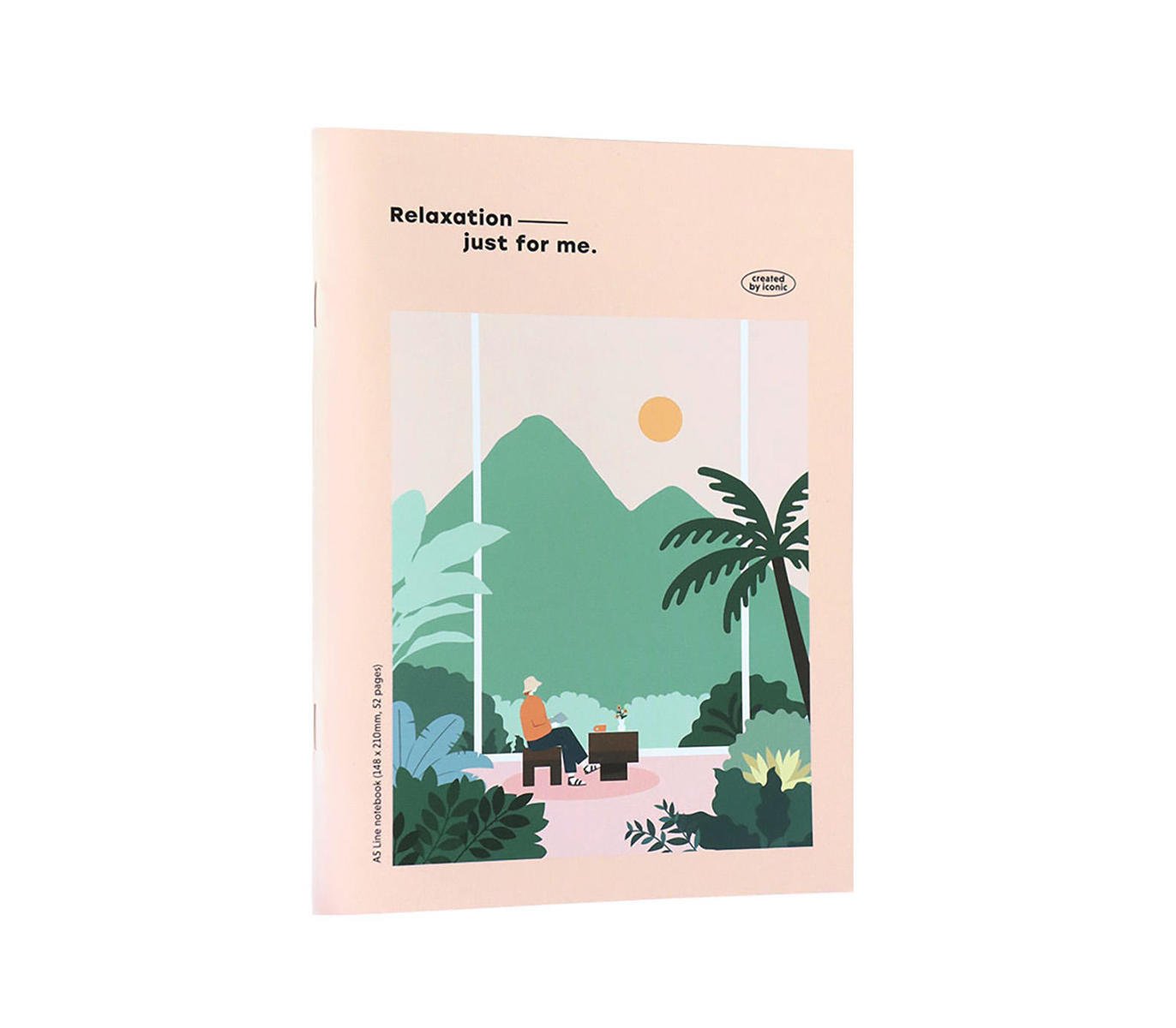 ICONIC - Cuaderno Rayas A5 - Relaxation - HARU