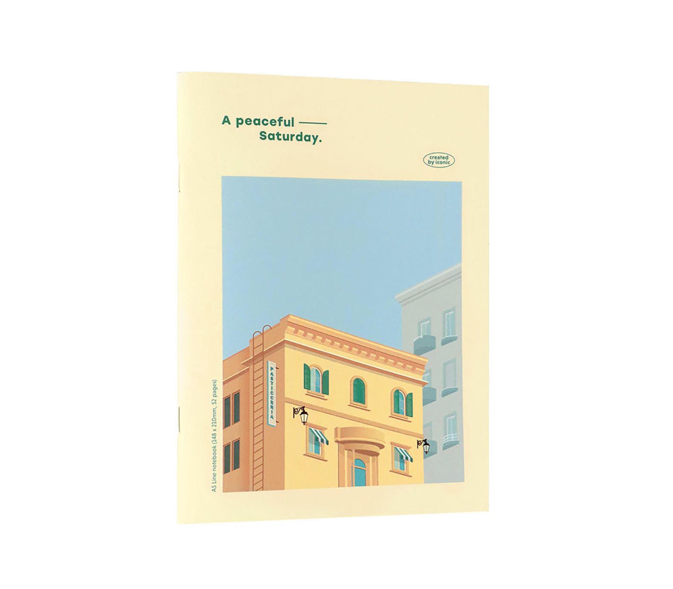 ICONIC - Cuaderno Rayas A5 - Peaceful- HARU