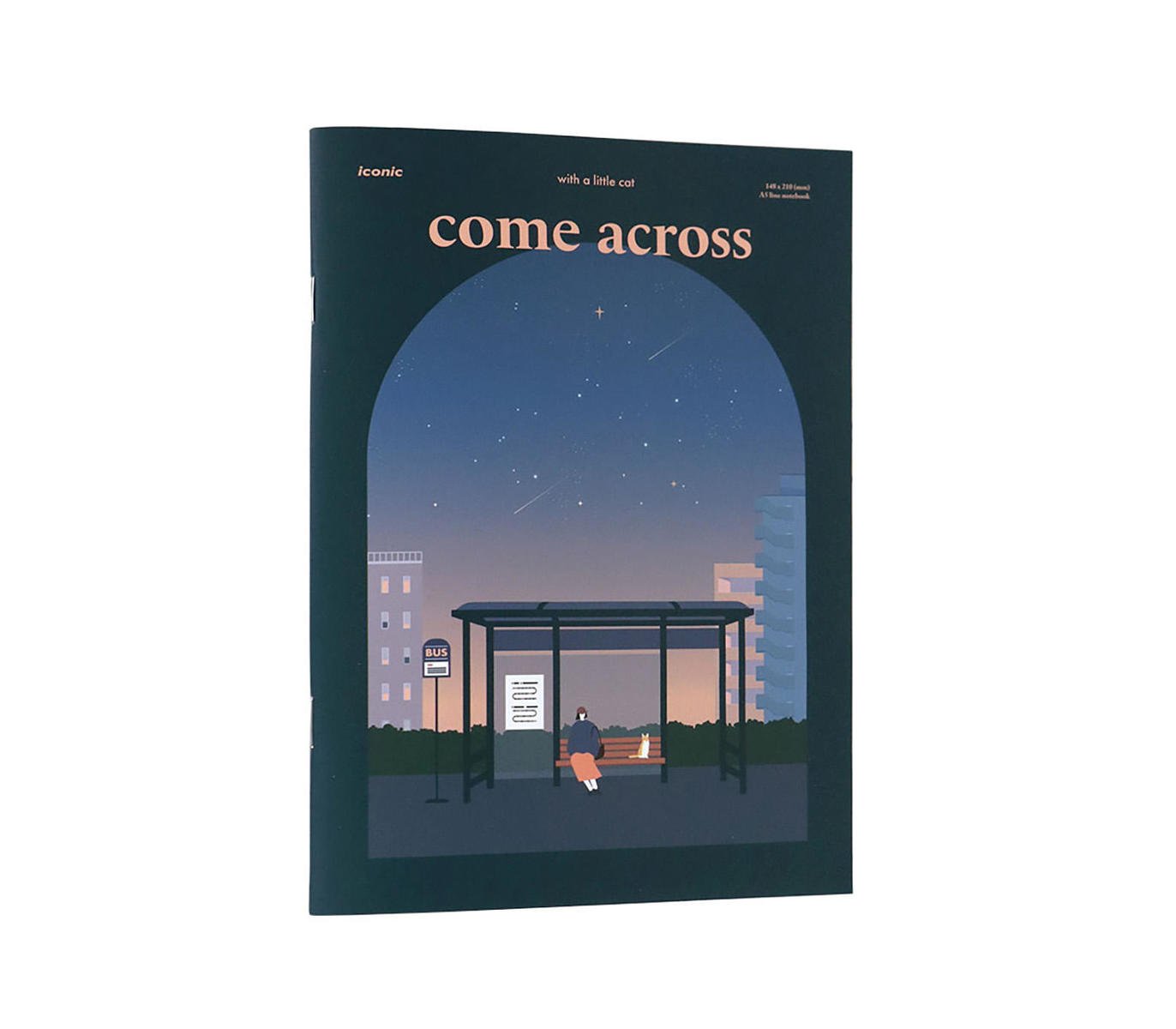 ICONIC - Cuaderno Rayas A5 - Come Across - HARU