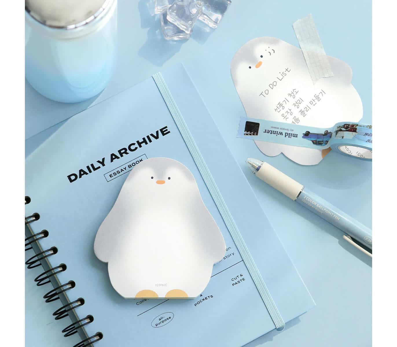 ICONIC - Notas Adhesivas - Memo Pad - Penguin