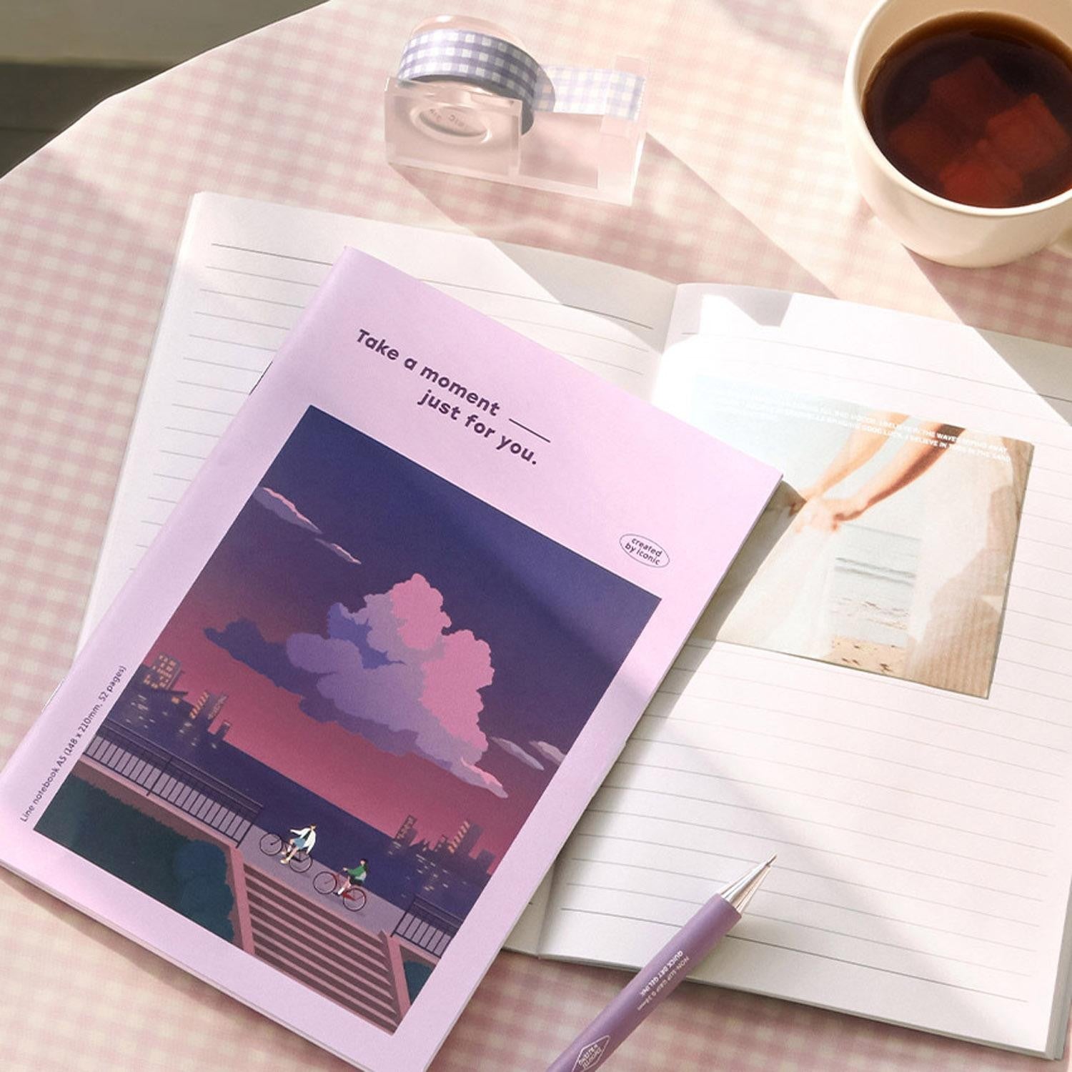 ICONIC - Cuaderno Rayas A5 - Take a Moment - HARU