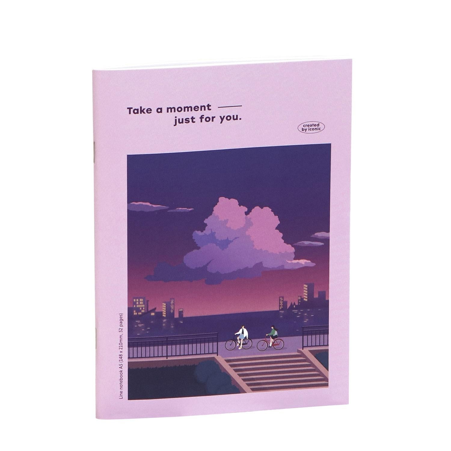 ICONIC - Cuaderno Rayas A5 - Take a Moment - HARU