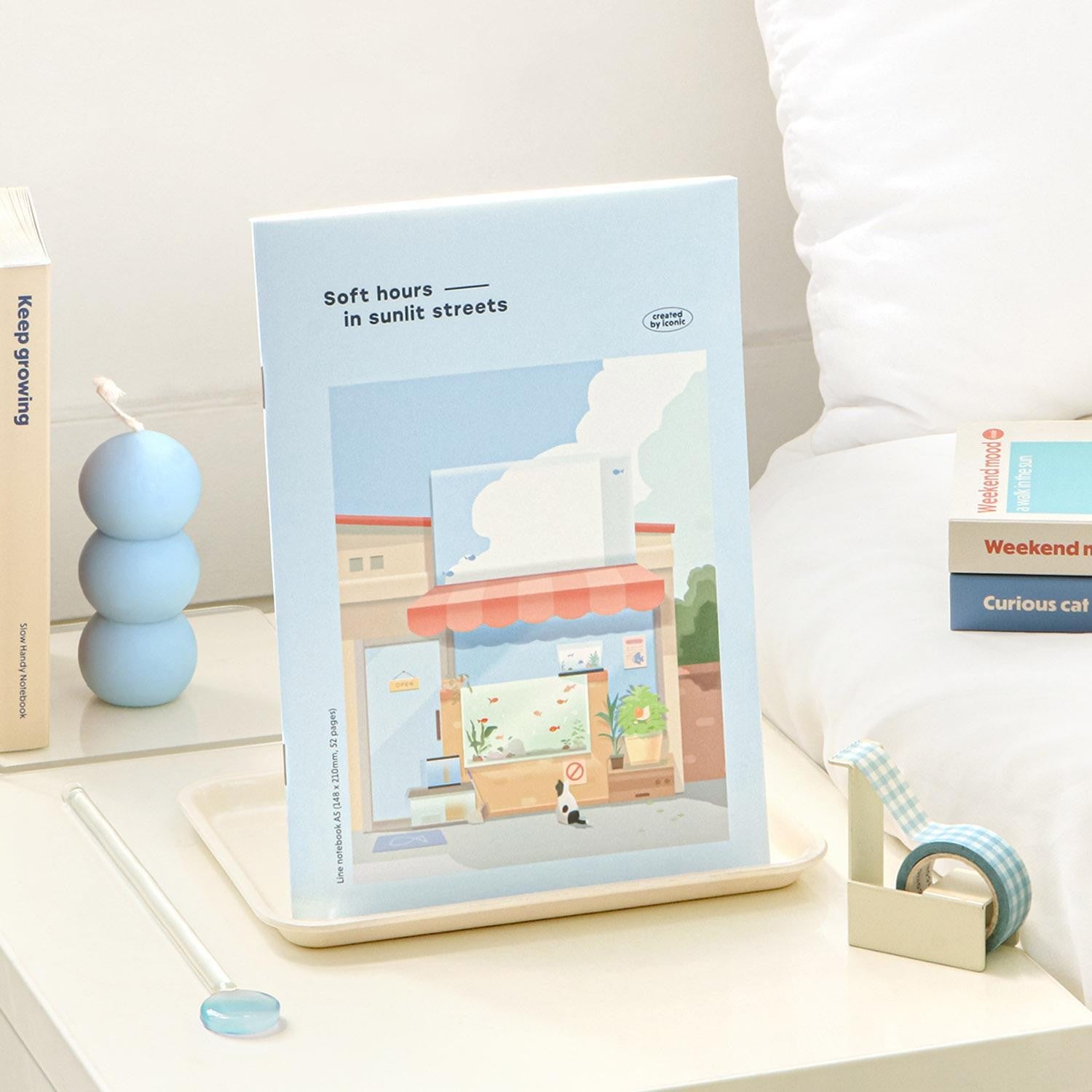 ICONIC - Cuaderno Rayas A5 - Soft Hours - Ilsangjip