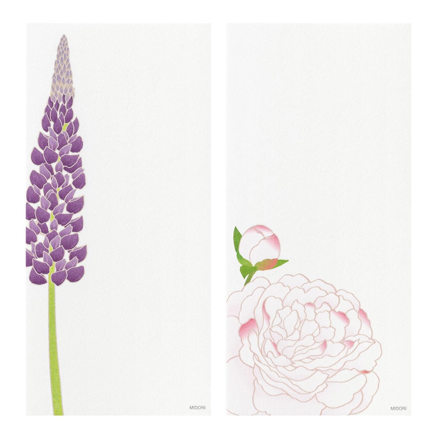 Midori - Bloc de Notas para mensajes - Summer Flowers