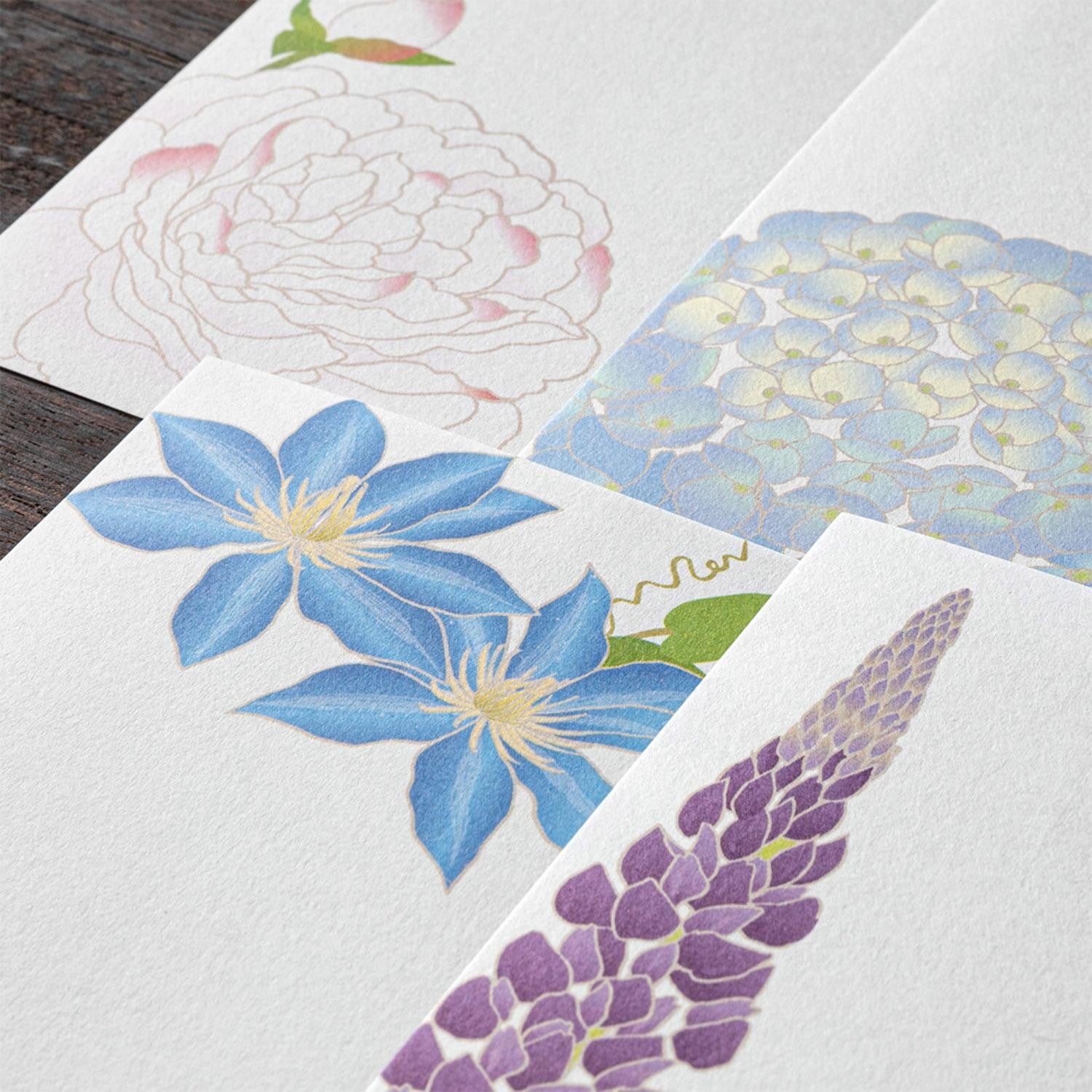 Midori - Bloc de Notas para mensajes - Summer Flowers