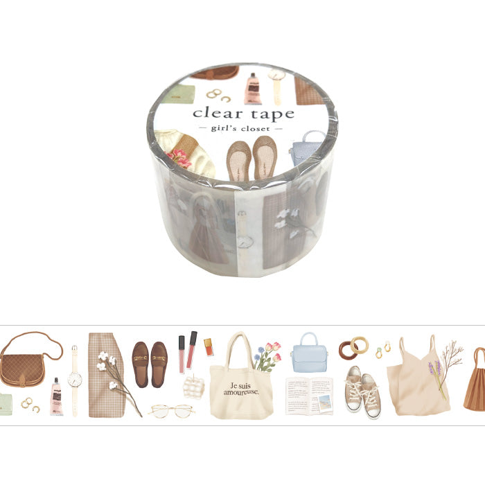 Mind Wave - Washi Tape Transparente - Girl's closet