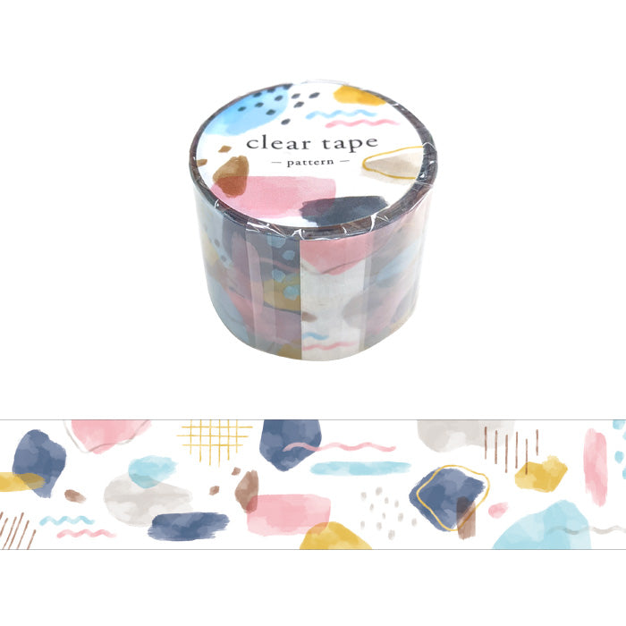 Mind Wave - Washi Tape Transparente - Patrón