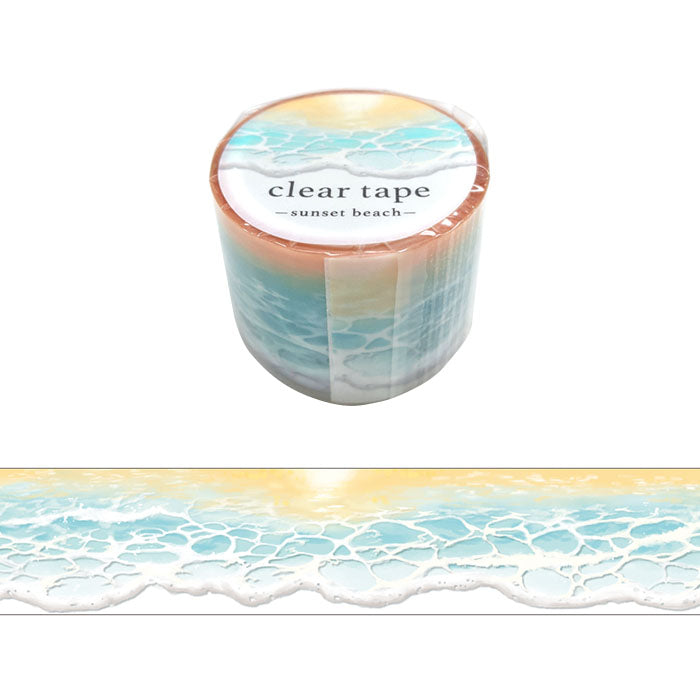 Mind Wave - Washi Tape Transparente - Sunset Beach