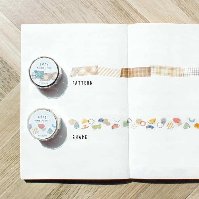 Mind Wave - Washi Tape Troquelado Cozy - Shape