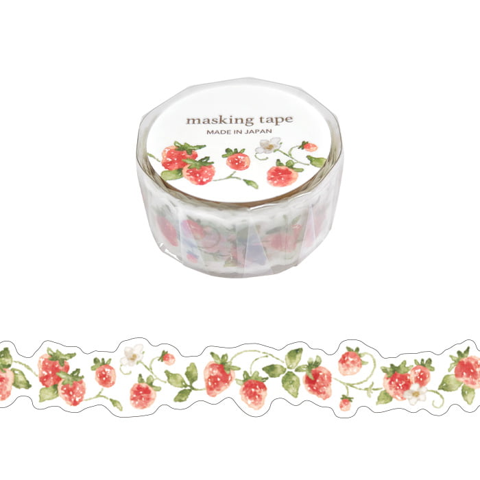 Mind Wave - Washi Tape Troquelado - Fresas