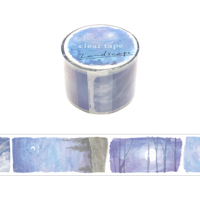 Mind Wave - Washi Tape Transparente - Claro de Luna