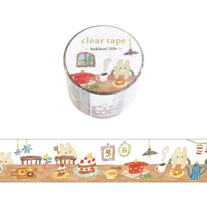 Mind Wave - Washi Tape Transparente Hokkori Life - Ōchi