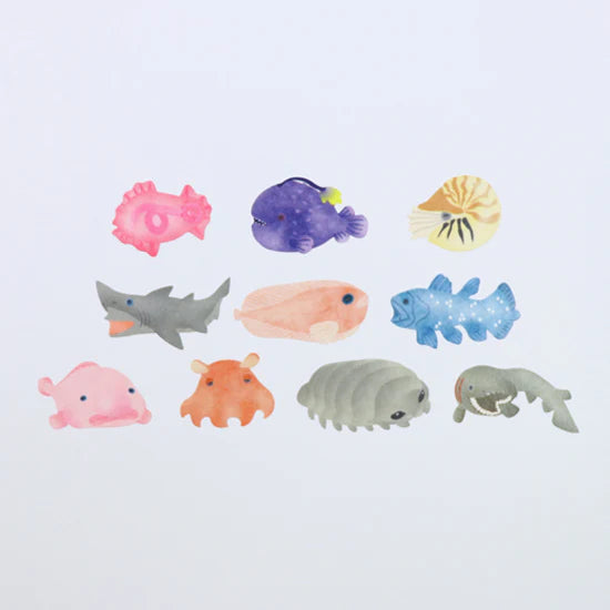 Bande - Pegatinas en rollo - Aguas profundas