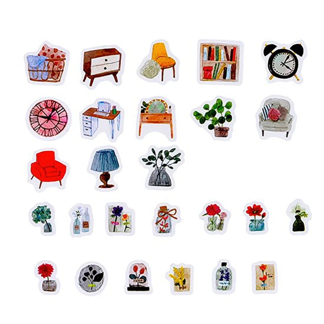 Bande - Pegatinas en rollo - Habitación - Set 2