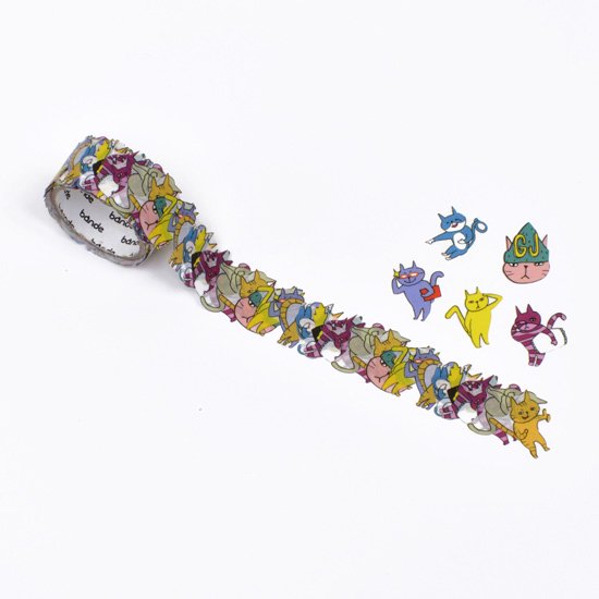 Bande - Pegatinas en rollo - Trabaja con gatos