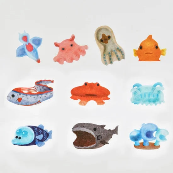 Bande - Pegatinas en rollo - Deep Sea Fish