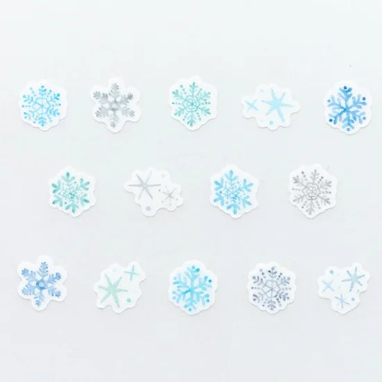Bande - Pegatinas en rollo - Copos Nieve