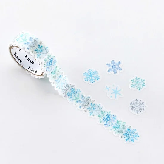 Bande - Pegatinas en rollo - Copos Nieve