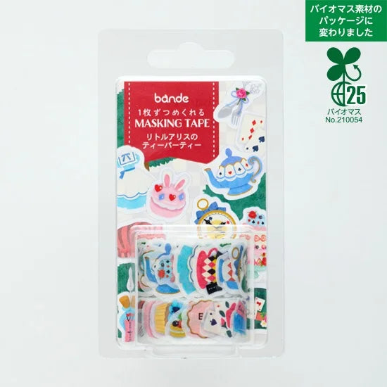 Bande - Pegatinas en rollo - 2 rollos - Little Alice's Tea Party