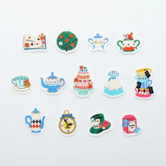 Bande - Pegatinas en rollo - 2 rollos - Little Alice's Tea Party