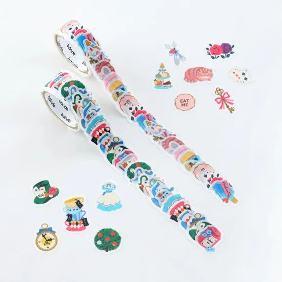 Bande - Pegatinas en rollo - 2 rollos - Little Alice's Tea Party