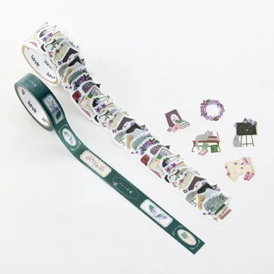 Bande - Pegatinas en rollo + washi - Sumire Bunko