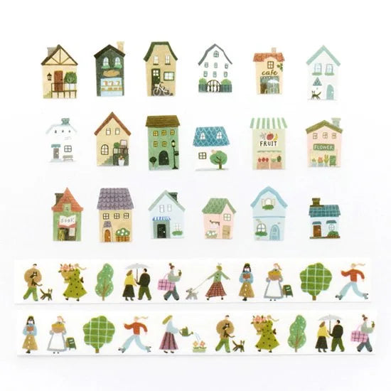 Bande - Pegatinas en rollo - 2 rollos - City of Yasashisa Colors