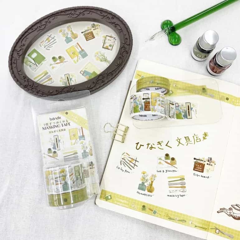 Bande - Pegatinas en rollo - 2 rollos - Hinagiku Stationery Store