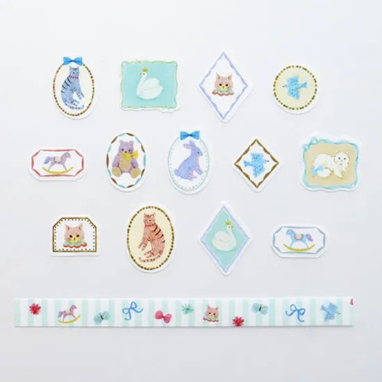 Bande - Pegatinas en rollo - 2 rollos - Forest Photo Gallery