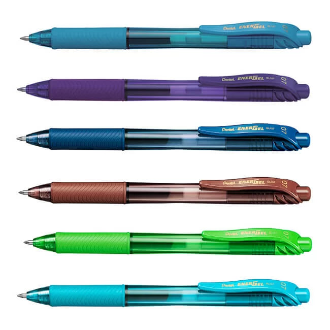 Pentel Energel 6 colores
