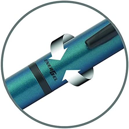 Pentel - Bolígrafo Energel High Class - Gris