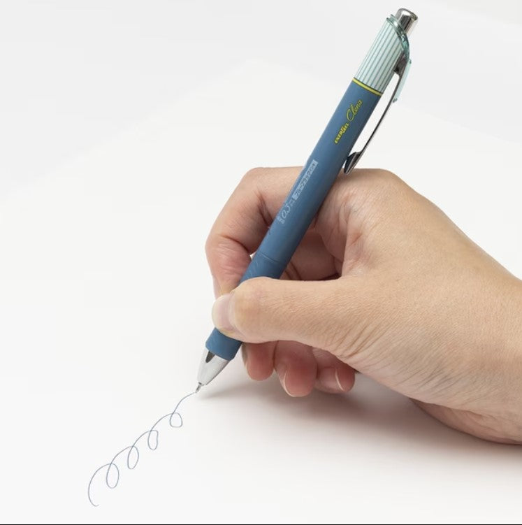 Pentel - Bolígrafo retráctil 0.3 Azul - EnerGel Clena