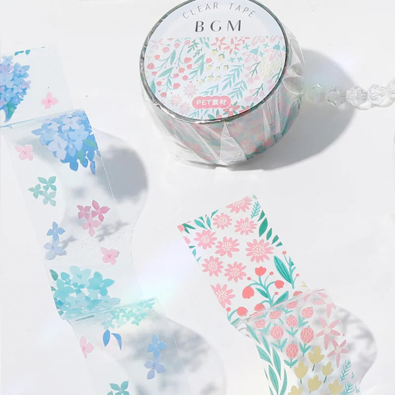 BGM - Washi Tape 20 mm - Flores Colores
