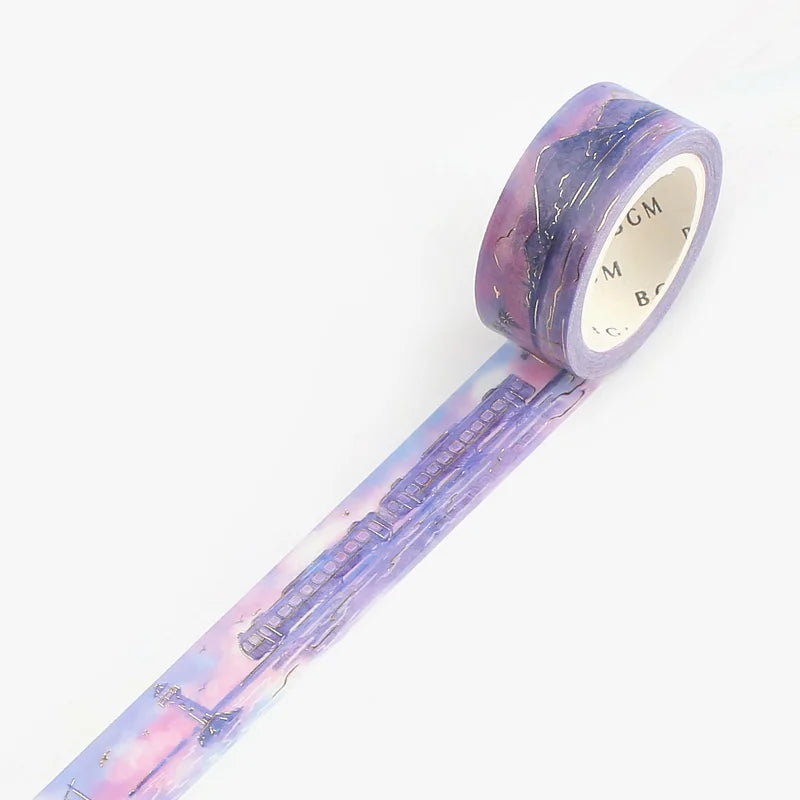 BGM - Washi Tape 15 mm Foil Stamping - Tren